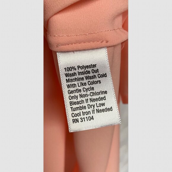 KAARI Blue Pink Hi-Lo Sleeveless Hi-Lo Top Size L - Picture 4 of 4